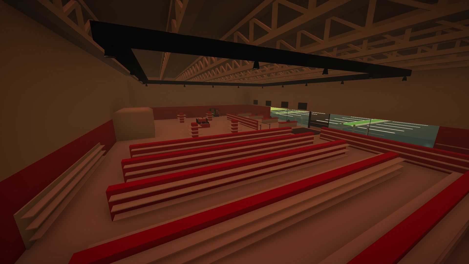 Supermarket - Low Poly Style Low-poly 3D model_2