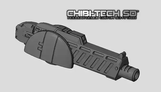 CHIBI-TECH SD - M-66 MK-V SOLO 3D print model