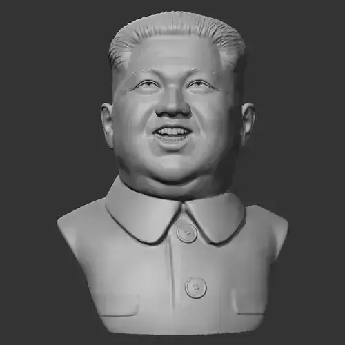 Kim Jong-un 3D print model