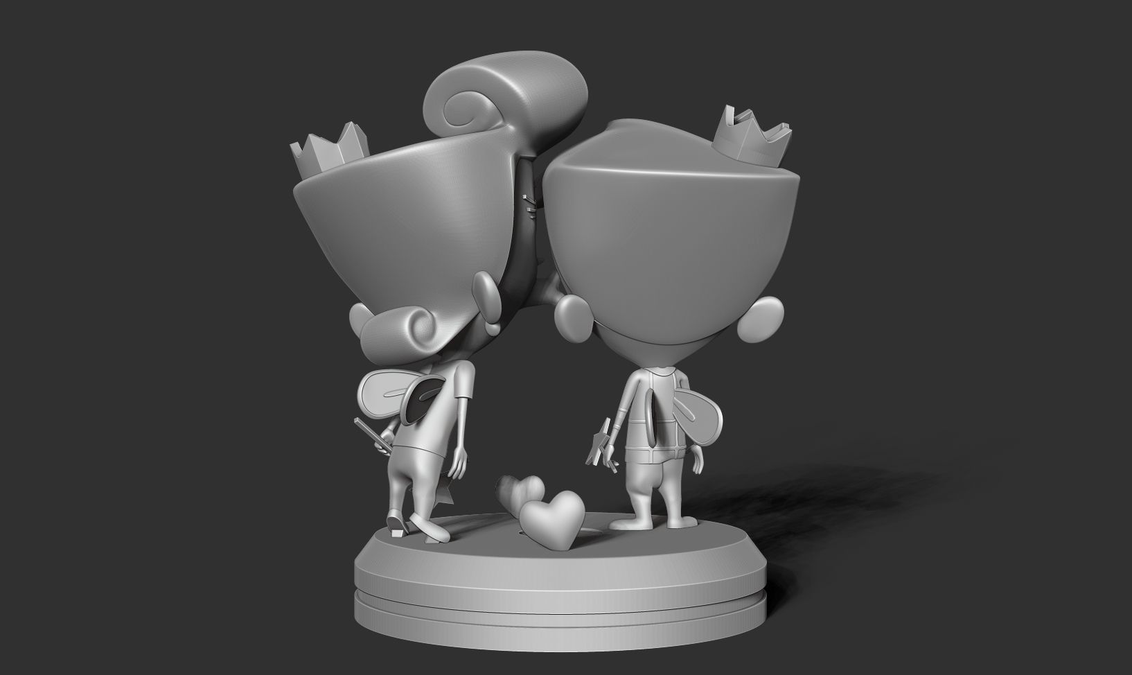 Cosmo and Wanda 3D print model_15
