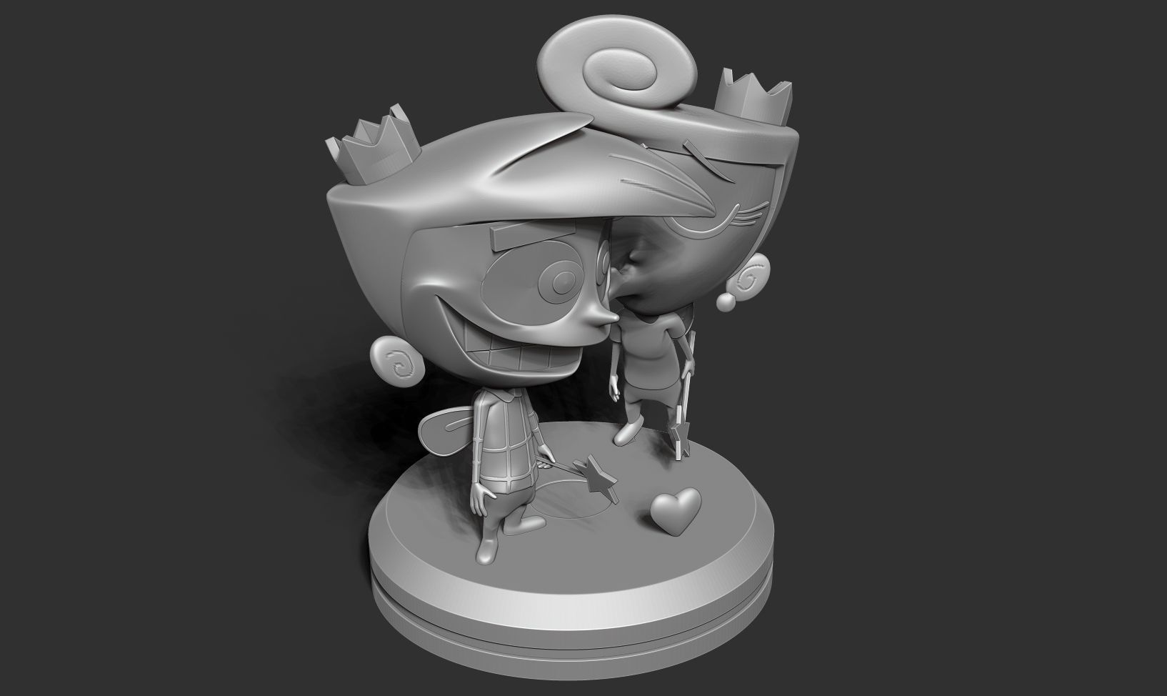 Cosmo and Wanda 3D print model_17