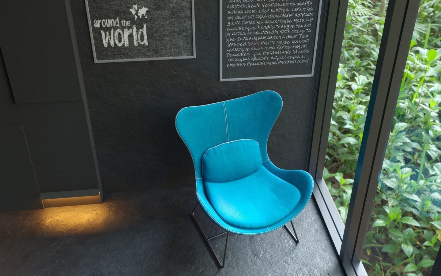 Forest view Scene for Corona Renderer Cinema 4D 3d model 3D model_2