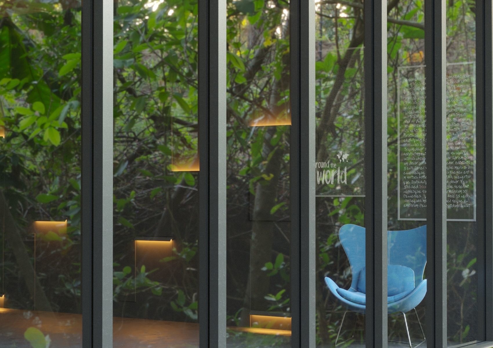 Forest view Scene for Corona Renderer Cinema 4D 3d model 3D model_4