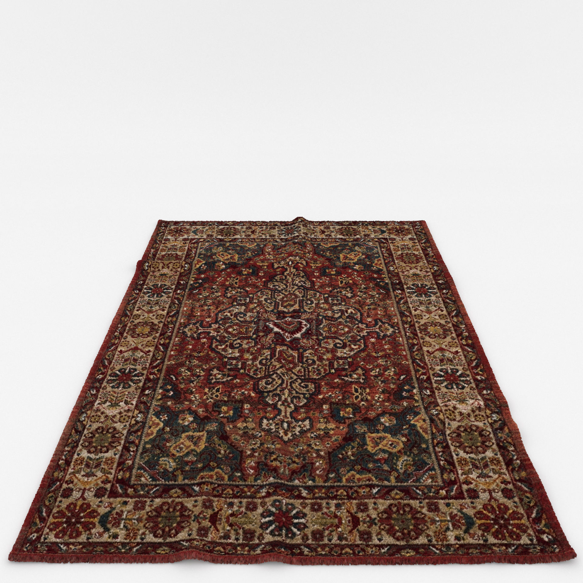 Rugs No 88 Low-poly 3D model_4