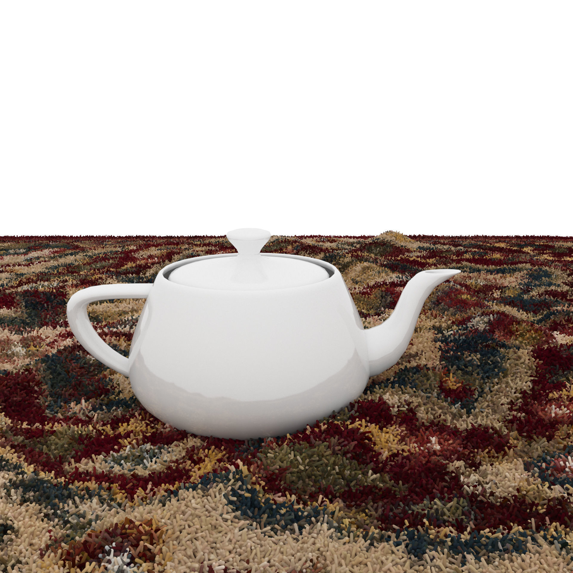 Rugs No 88 Low-poly 3D model_7