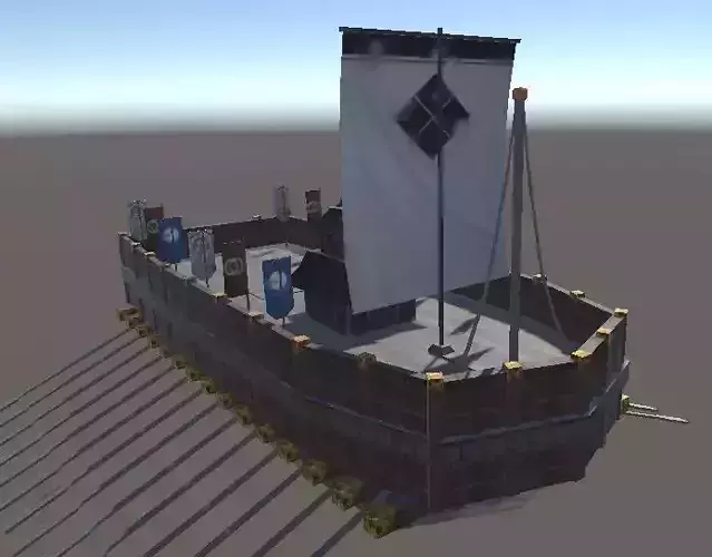 Antakebune ship 3D model
