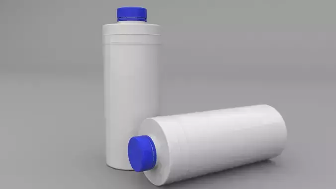 Plastic Bottle Low-poly
