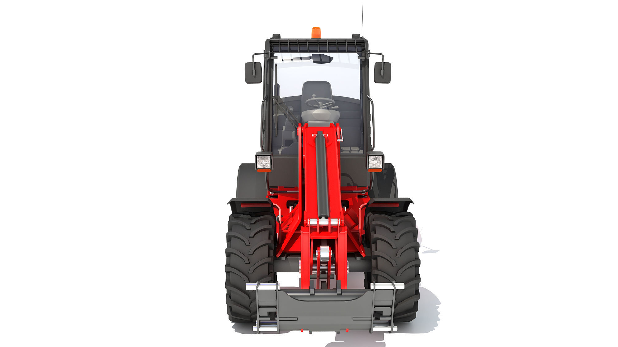 Telescopic Wheel Loader Weidemann 3D model_8