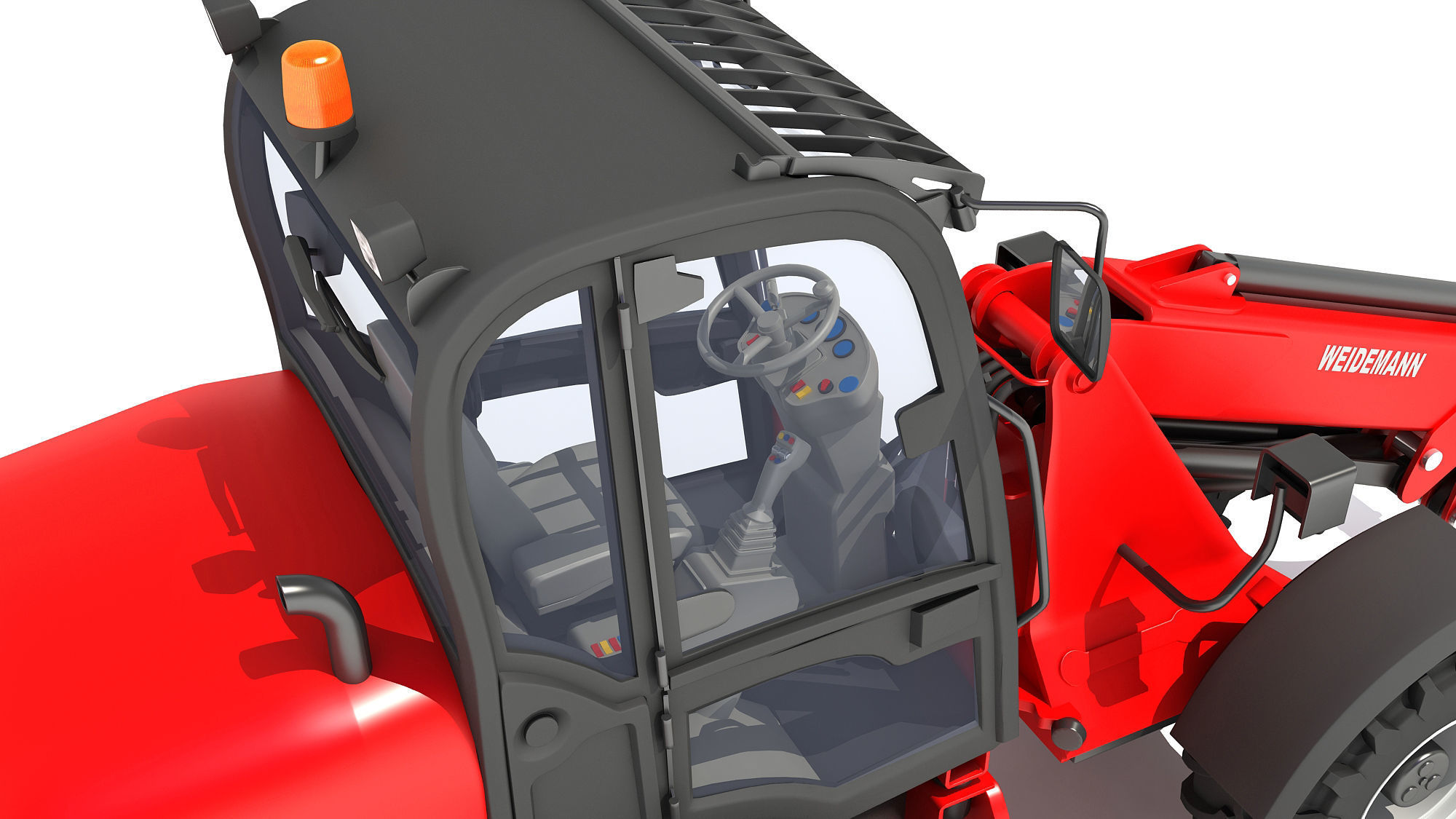 Telescopic Wheel Loader Weidemann 3D model_12