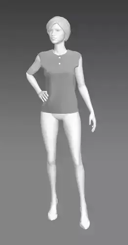 Woman Clothing Pose 312