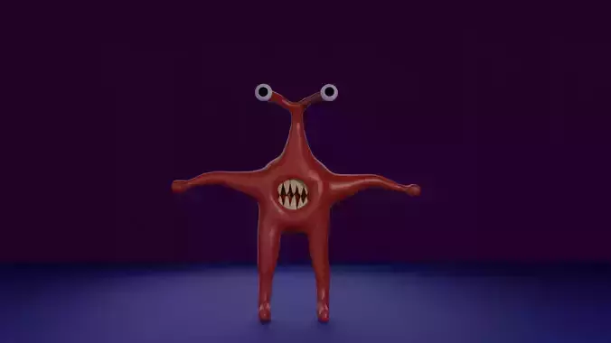 Creatures in various colors