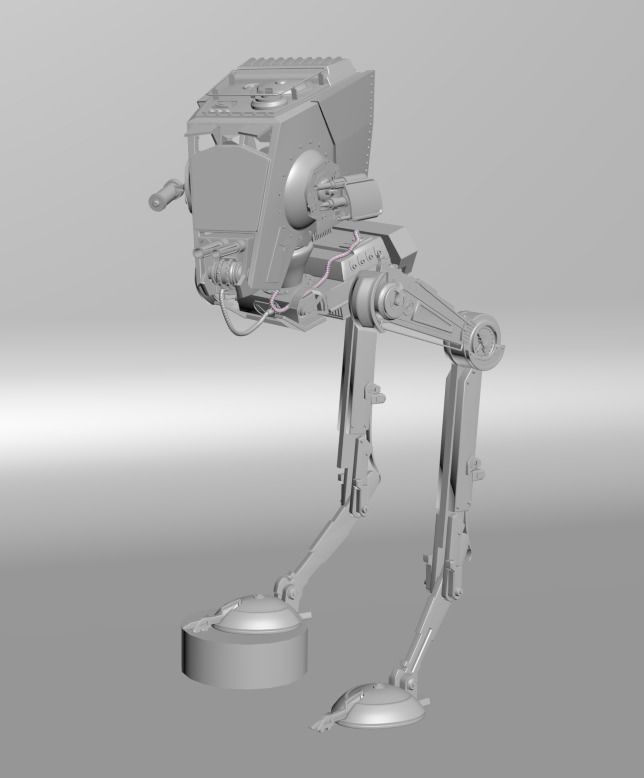 AT ST Free 3D model_3