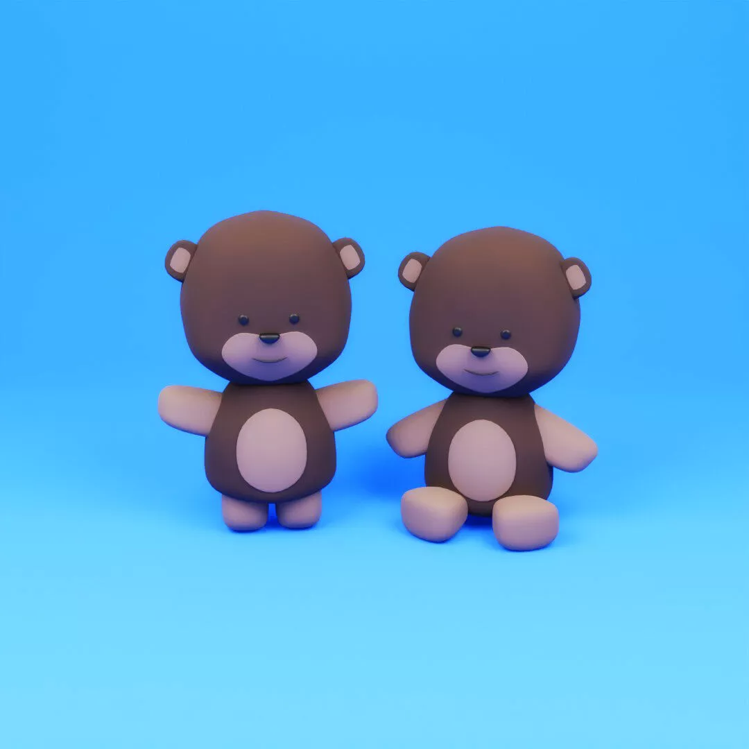 Teddy Bear Free 3D model