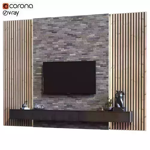 Tv wall set 017