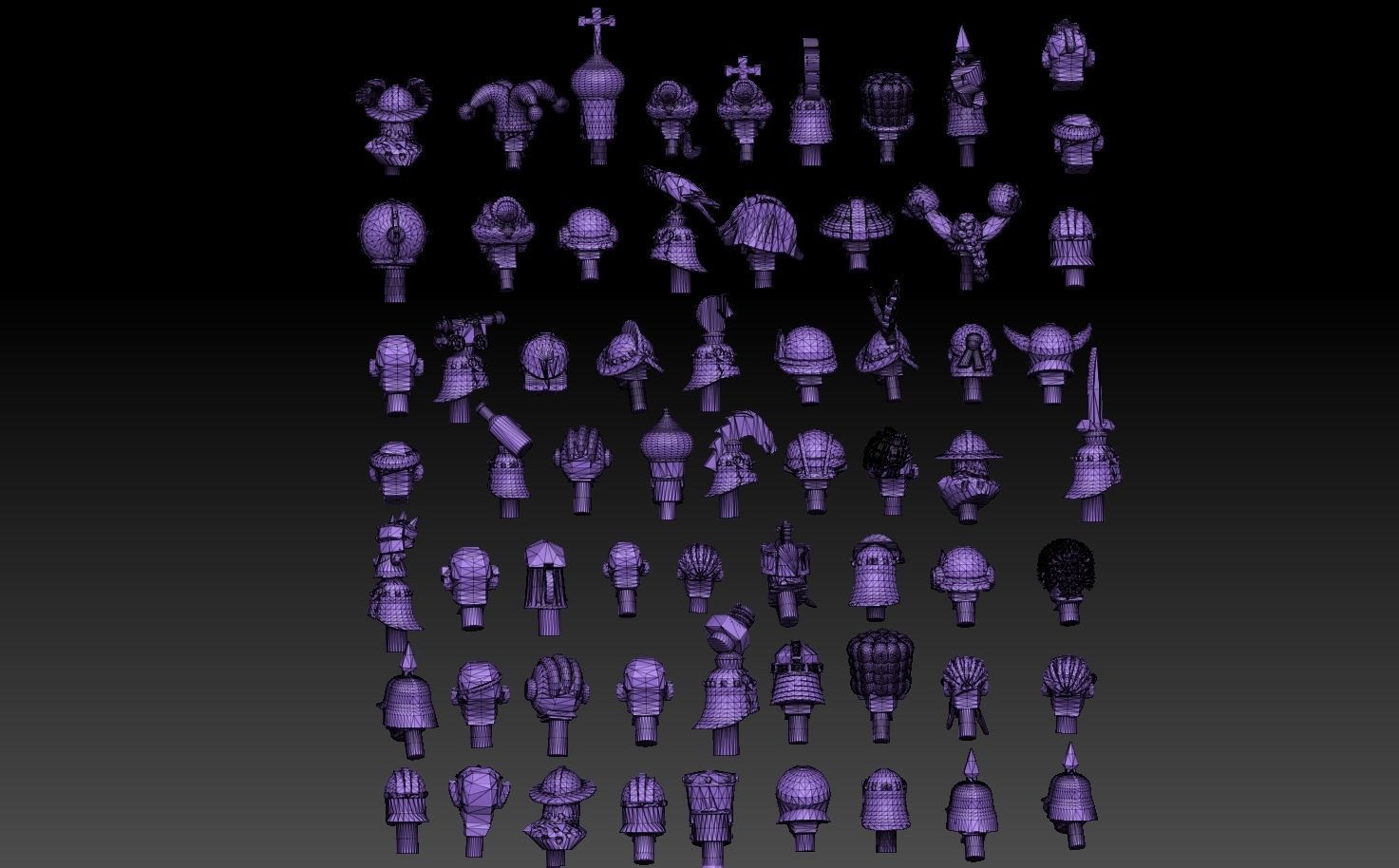 28mm Headgear Megapack 3D print model_8