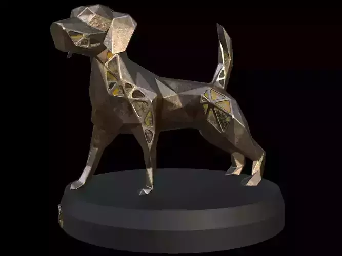 Steampunk Dog pose