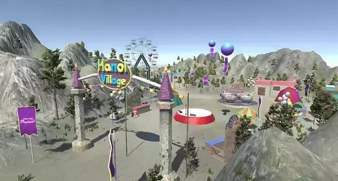 Amusement park package