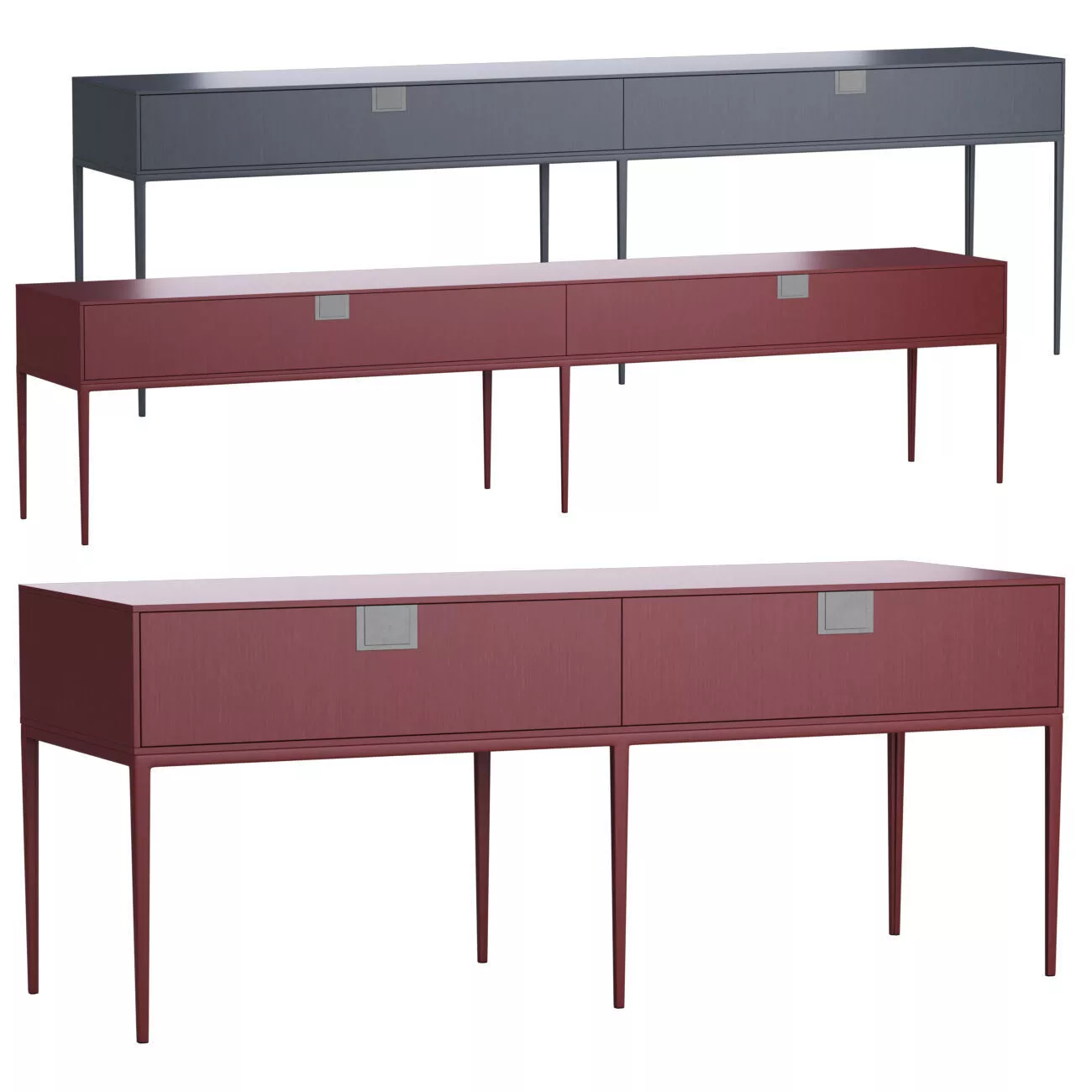Maxalto Alcor low Consoles Low-poly 3D model
