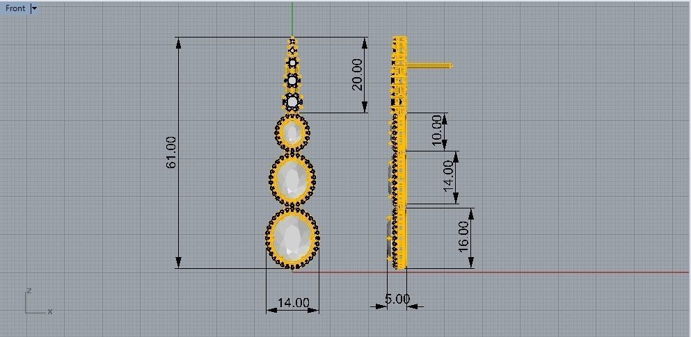 Classic Set - 3D Jewelry  3D Model Collection_12
