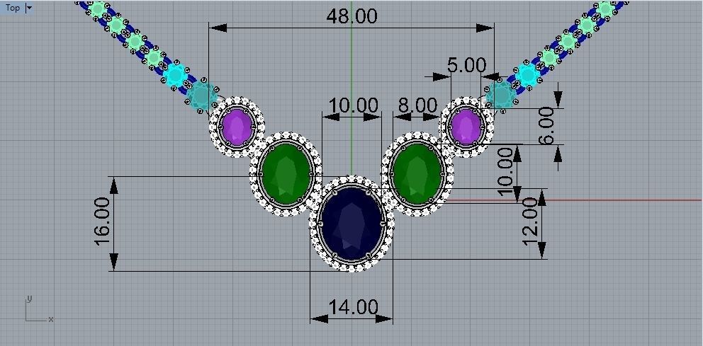 Classic Set - 3D Jewelry  3D Model Collection_16
