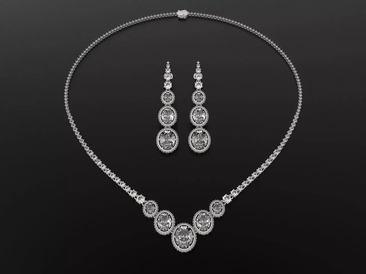 Classic Set - 3D Jewelry  3D Model Collection_0