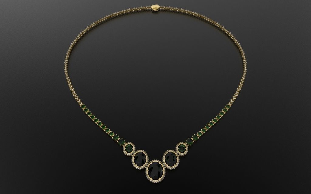Classic Set - 3D Jewelry  3D Model Collection_23
