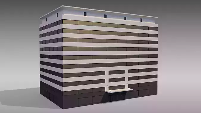 Commercial Building 014 3D model