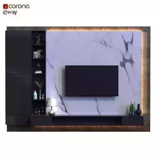 Tv wall set 018