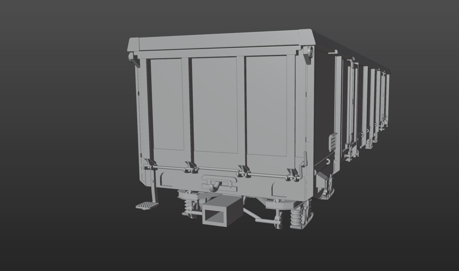 Pre supported H0 1-87 scale Gondola Eaos-x 057 reworked 3D print model_10