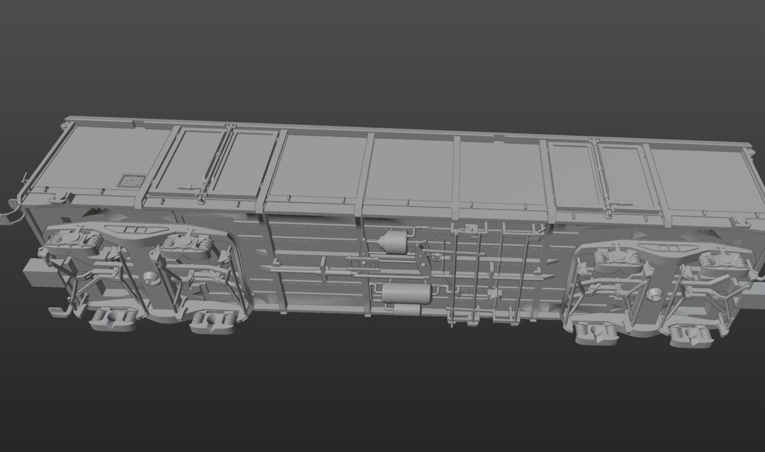 Pre supported H0 1-87 scale Gondola Eaos-x 057 reworked 3D print model_9