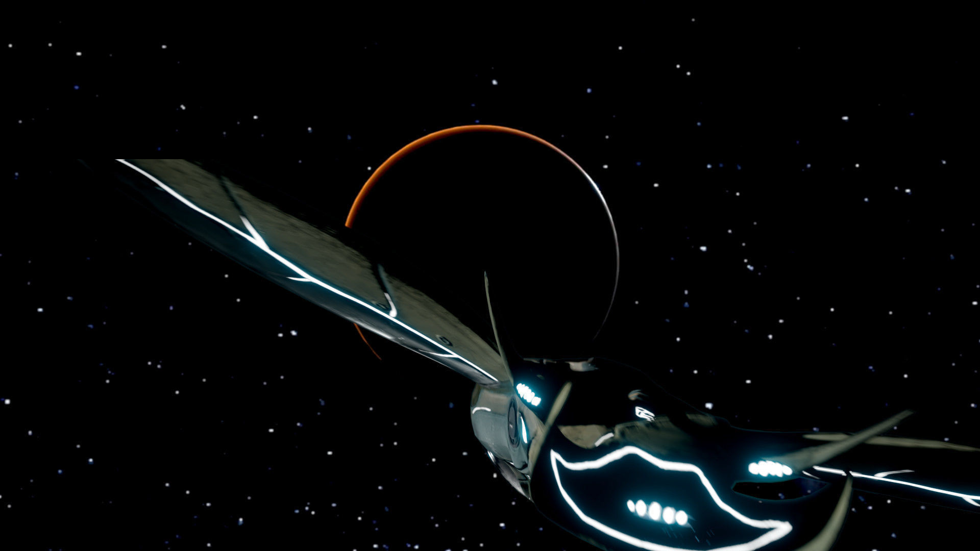 Aviatric A Lowpoly Stylised Spacceship Blender Scene Low-poly 3D model_6