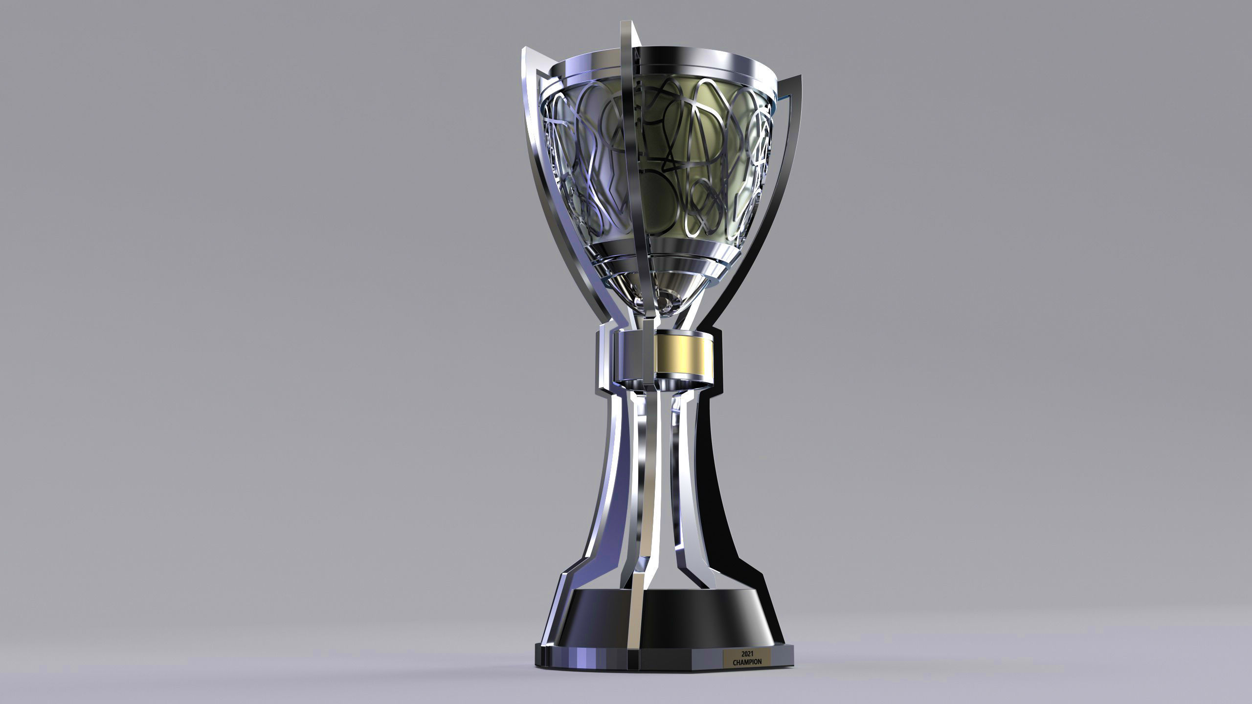 Nascar Monster Energy Trophy 3D model_1