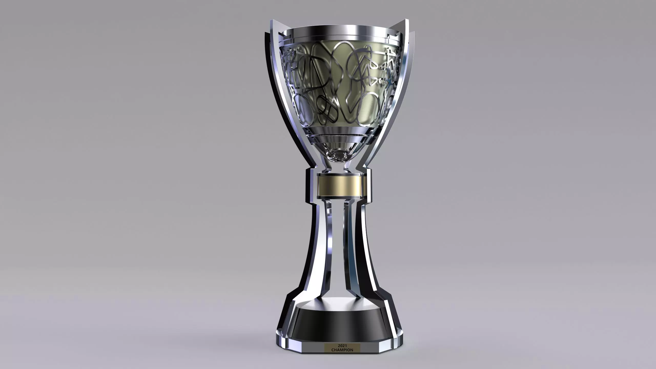 Nascar Monster Energy Trophy 3D model_0