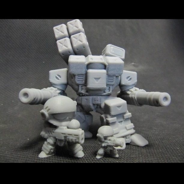 CHIBI-TECH SD - PBC-V 3D print model_8