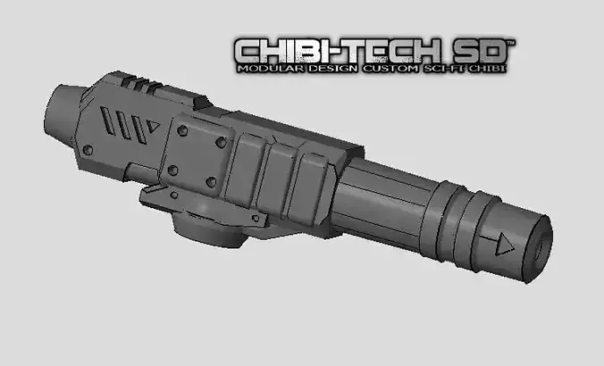 CHIBI-TECH SD - PBC-V 3D print model