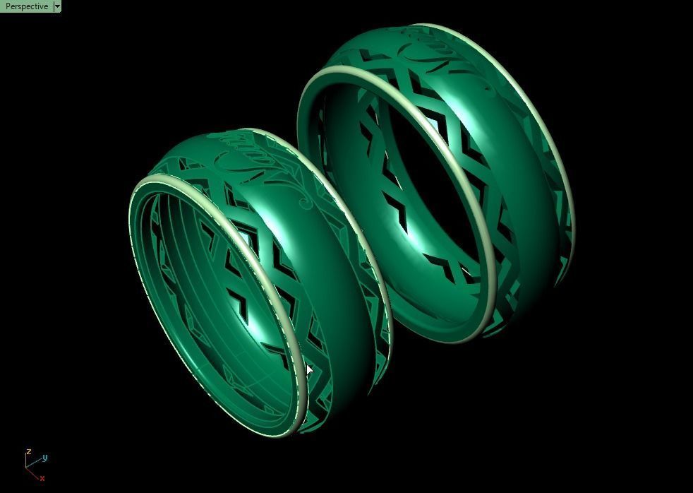 ring set 06 collection1 3D print model_16