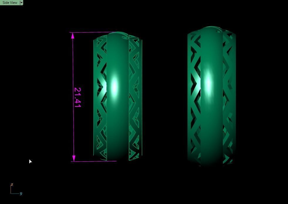 ring set 06 collection1 3D print model_32