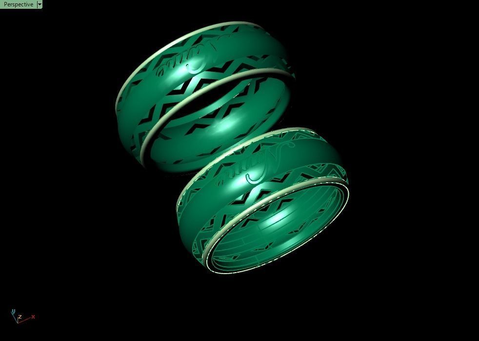 ring set 06 collection1 3D print model_12