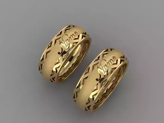 ring set 06 collection1 3D print model