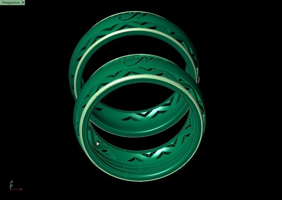 ring set 06 collection1 3D print model_14