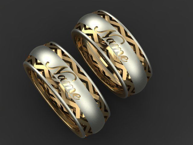 ring set 06 collection1 3D print model_23