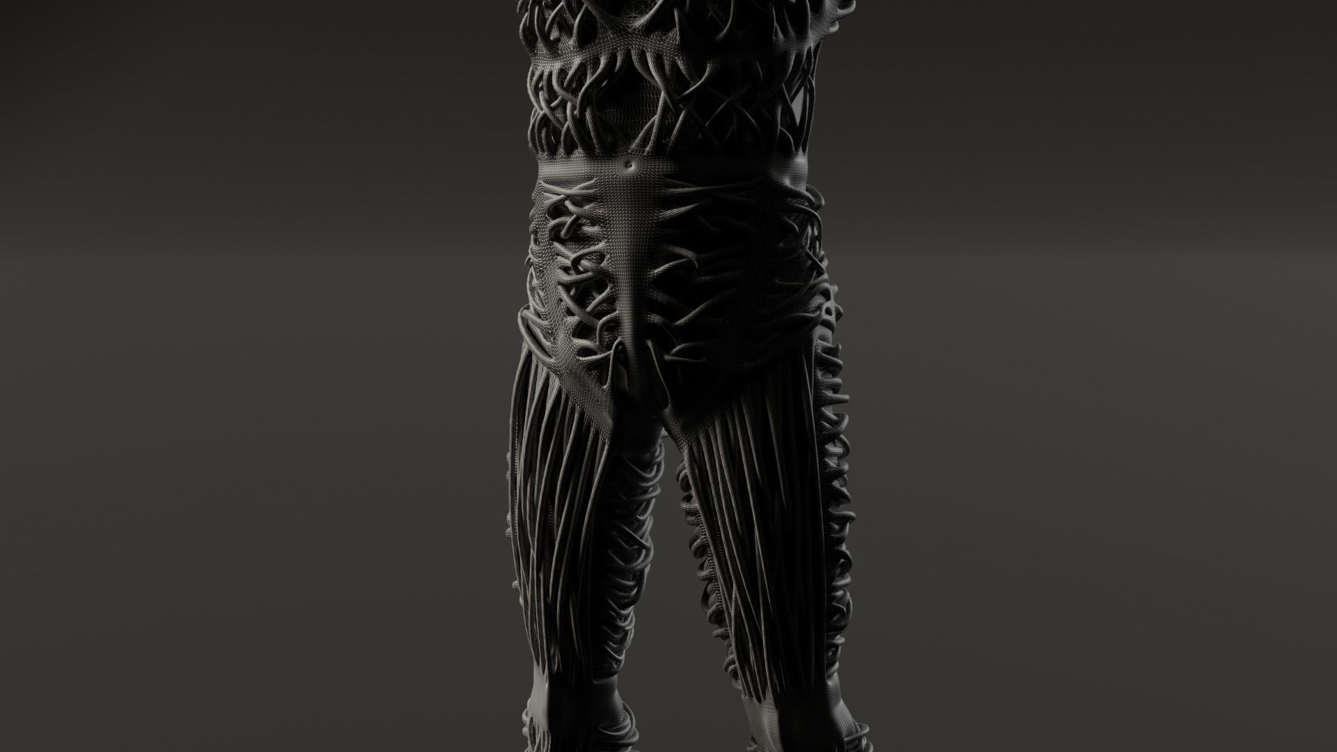 Humanoid Creature 3D model_16