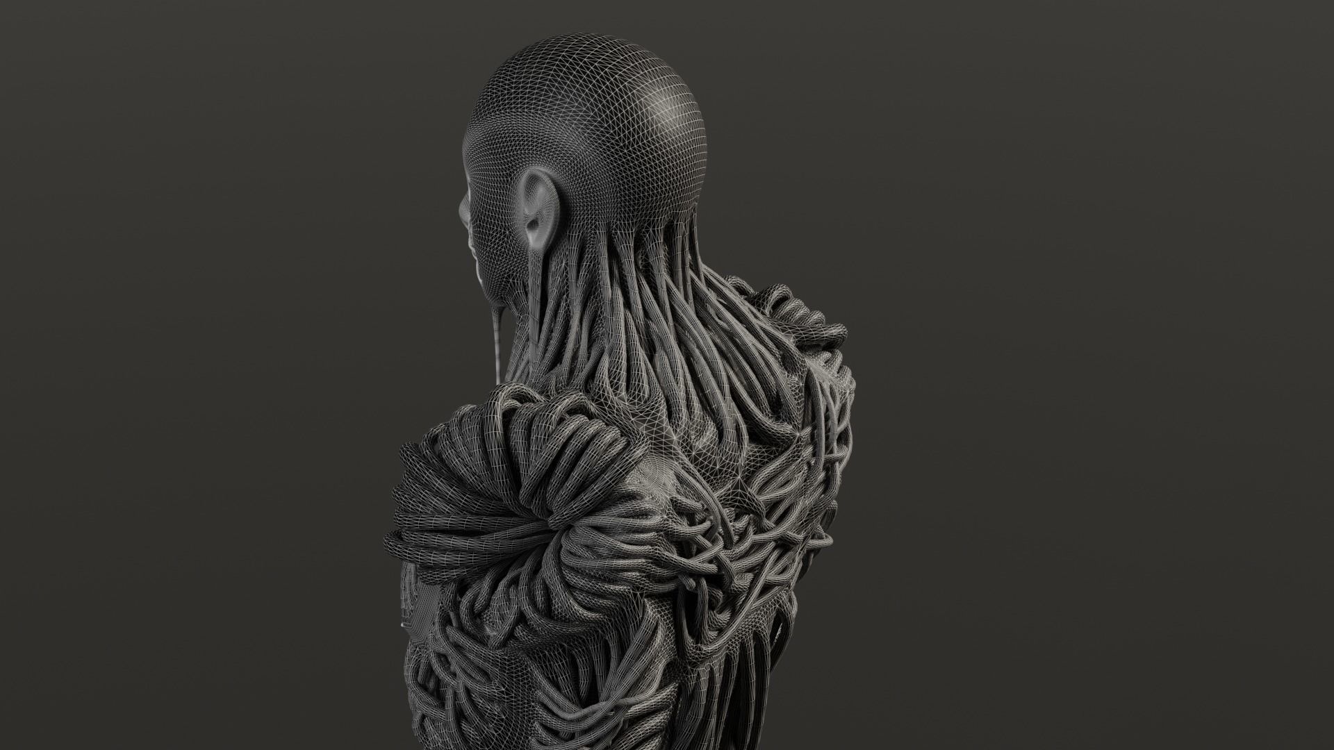 Humanoid Creature 3D model_10