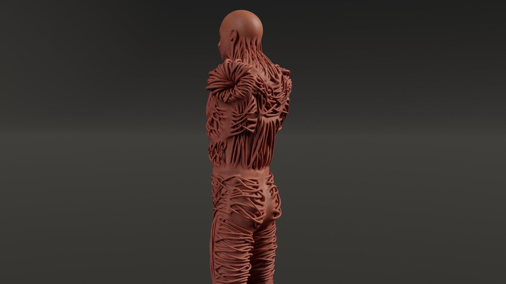Humanoid Creature 3D model_19
