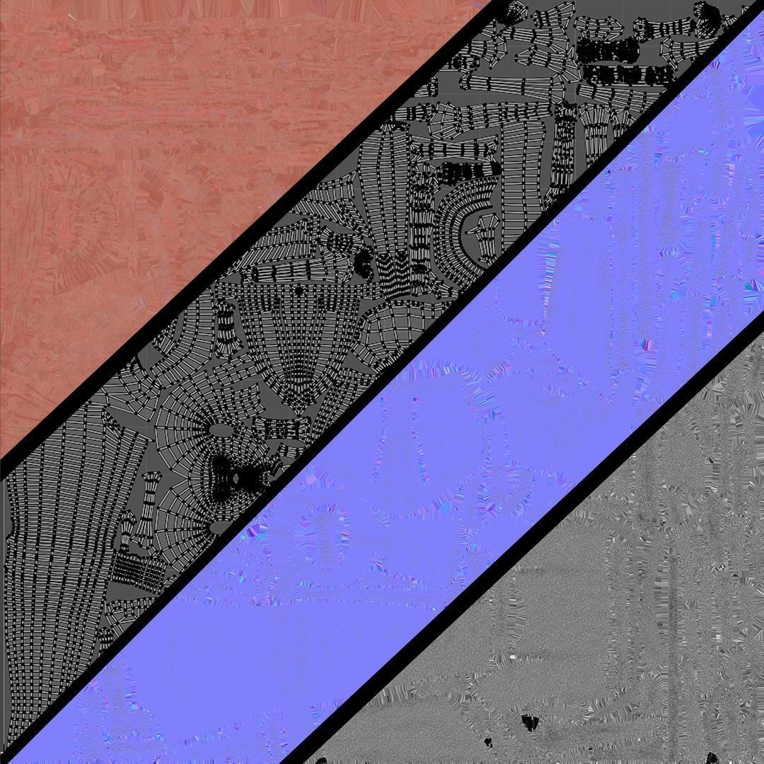 Humanoid Creature 3D model_23