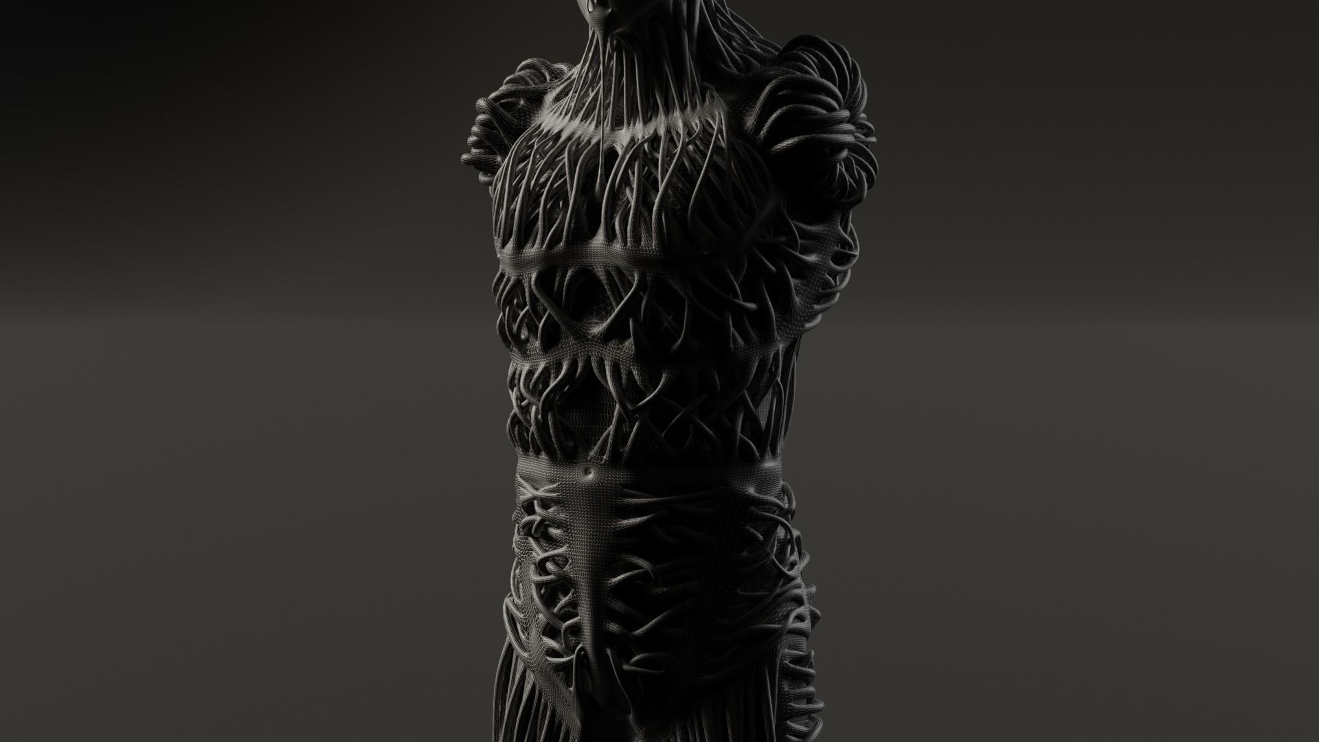 Humanoid Creature 3D model_12
