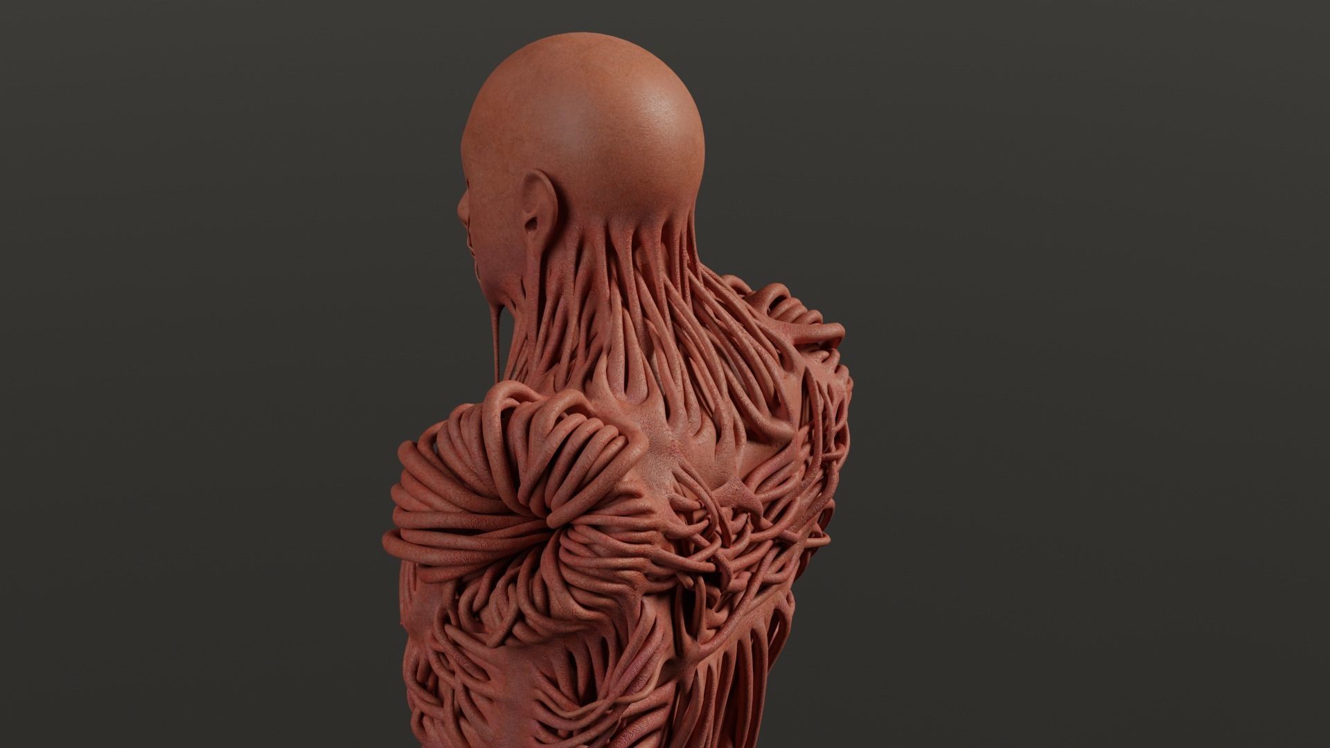 Humanoid Creature 3D model_9