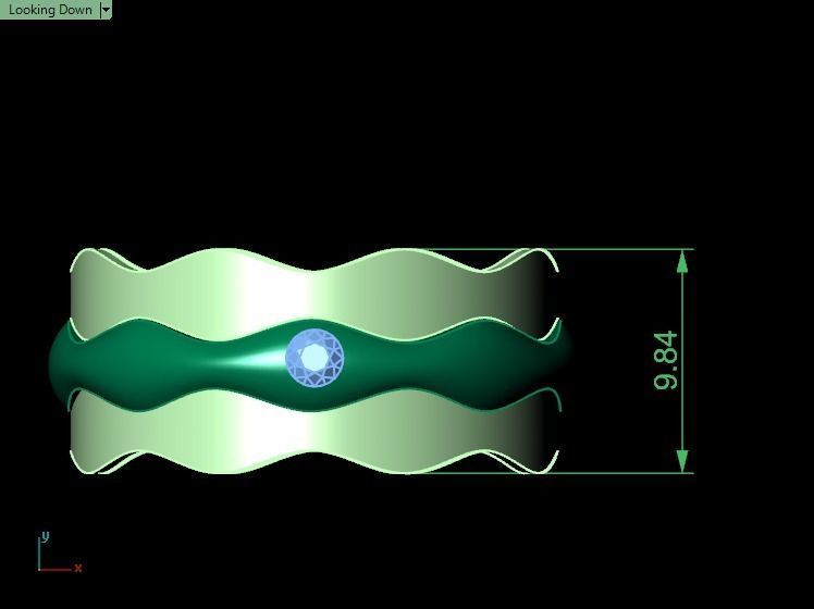 ring set 10 collection1 3D print model_27