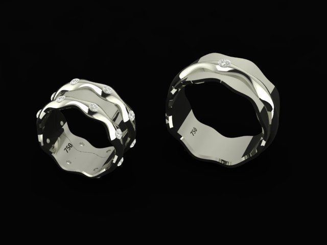 ring set 10 collection1 3D print model_14