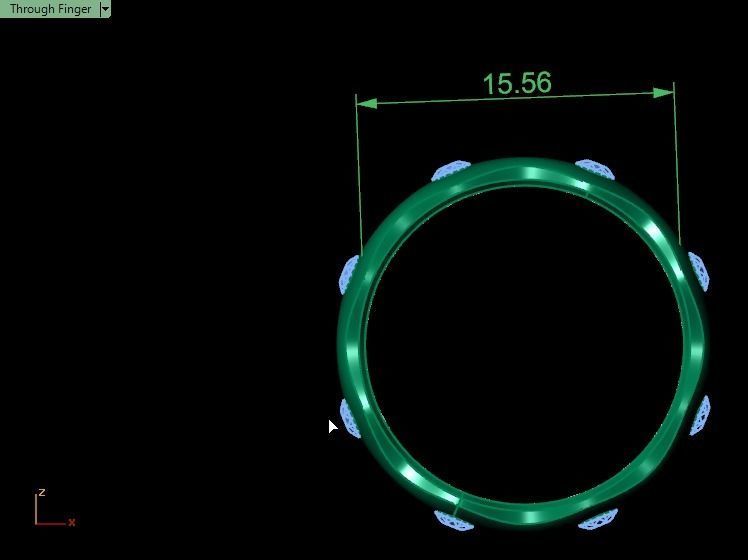 ring set 10 collection1 3D print model_38